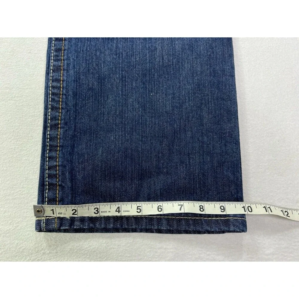 Ariat FR M4 Low Rise Boot Cut Jeans Mens 38x30 Blue Flame Resistant Denim